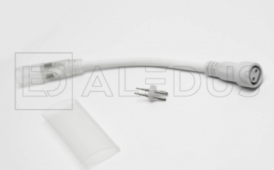 Соединитель ALEDUS дюралайт-дюралайт 0.5 м, белый