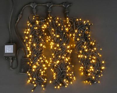 Нити 3 по 20 м, RichLed, 24 В, 8 режимов свечения, цвет желтый