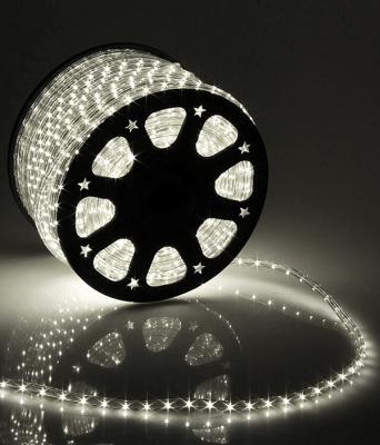 Светодиодный Дюралайт Laitcom Ø13 мм Дневной 220В, 36 LED/м, Свечение 360°, IP65, Бухта 100м