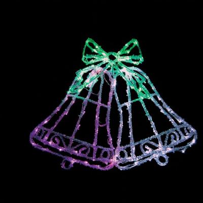 Световая фигура Feron 230V 126 LED бел+зелен+роз., 10.8W, 20mA, контроллер, IP 20, шнур 1.5м, LT012