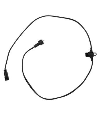 Комплект подключения Laitcom, 24V, IP65, длина 1 м, 1 коннектор, черн. пр. Комплект подключения Laitcom, 24V, IP65, длина 1 м, 1 коннектор, черн. пр.