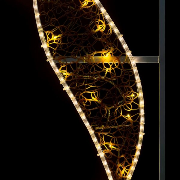 Качественная картинка Светодиодная Консоль «Факел» Laitcom 75 x 200 см, Тепло-Белая, 220В