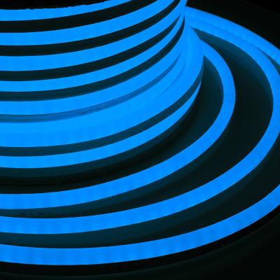 Гибкий неон NEON-NIGHT DIP 12x26мм односторонний 80 LED/м СИНИЙ бухта 50м
