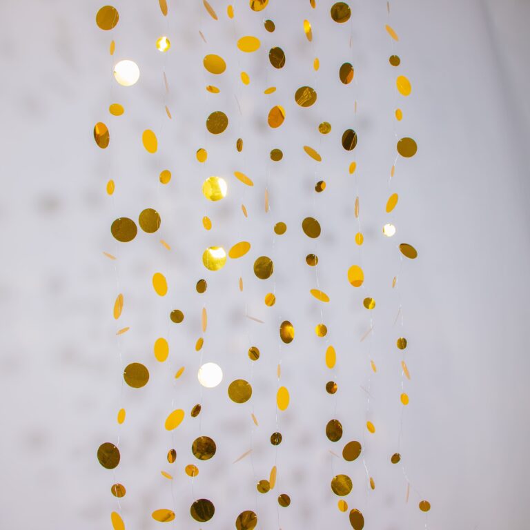 Качественная картинка Светодиодная Гирлянда Нить с Пайетками 3м