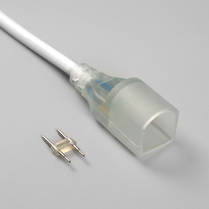 Качественная картинка Гибкий неон General 16 мм D-образный, IP67, 50 м, SMD2835, 120 LED/м, 220 В, свечение белое