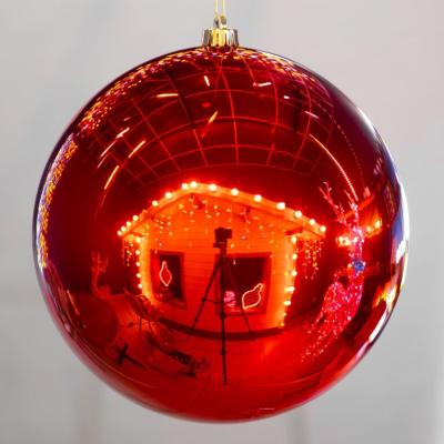 Шар пластиковый Laitcom, 250 мм, 1 шт, красный