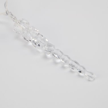 Качественная картинка Гирлянда светодиодная Сосульки Neon-Night 1,5 м, прозрачный ПВХ, IP 20, 10 LED, т.белый, 2хАА (нет)