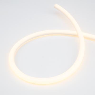 Гибкий неон NEON-NIGHT диаметр 16мм круглый 144 LED/м ТЕПЛЫЙ БЕЛЫЙ 230В бухта 50м