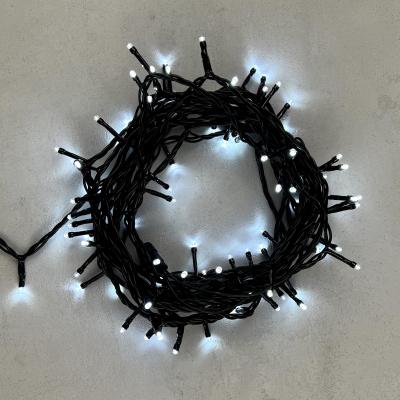 Светодиодная нить Laitcom, 10м, 220В, 100 LED, IP54, черный пр., белый