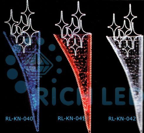 Качественная картинка Светодиодная консоль Факел RichLed, 150х50, бело-синий (220)