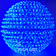 Качественная картинка Светодиодный шар RichLed 50см ГАЛАКТИКА (композит) синий