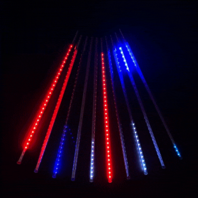 Комплект "Тающие сосульки" Laitcom, 12V.,10 х 0.5м, 480 Led, IP65, RGB