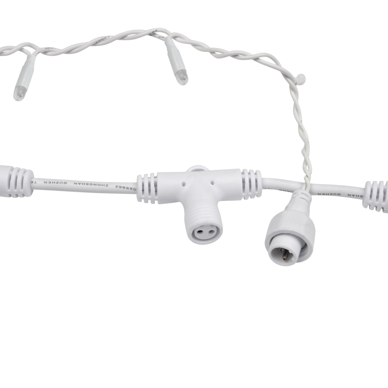 Качественная картинка Светодиодный занавес NEON-NIGHT 2х3м БЕЛЫЙ, прозрачный ПВХ, IP65, мерцание, 230В