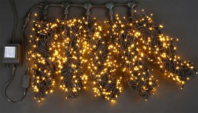 Нити 5 по 20 м, RichLed, 24 В, постоянное свечение, цвет желтый