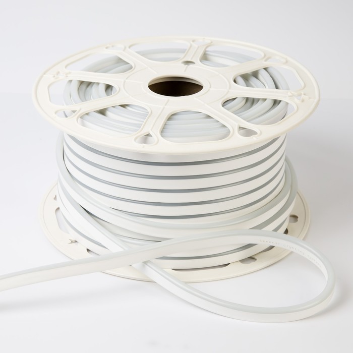 Качественная картинка Гибкий неон General 8 × 16 мм, IP67, 50 м, SMD2835, 120 LED/м, 220 В, свечение синее