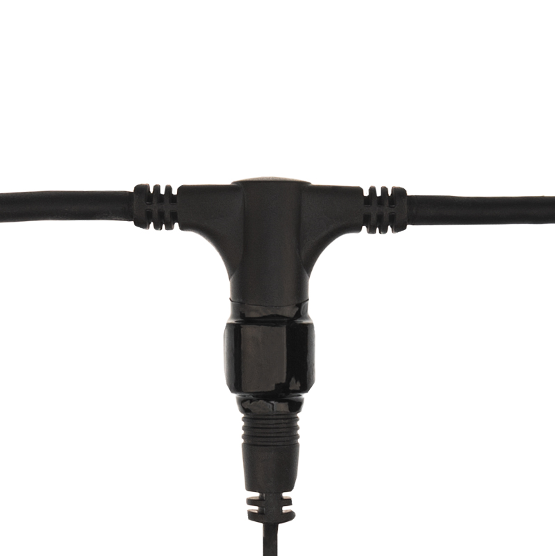 Качественная картинка Светодиодный занавес NEON-NIGHT 2х1,5м КРАСНЫЙ, черный КАУЧУК, IP67, постоянное свечение, 230В