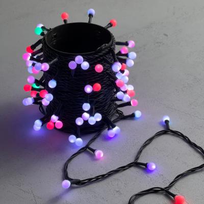 Гирлянда светодиодная Laitcom Fiesta small ball 10м, 100 led, 220-230V., D13мм, IP65, RGB