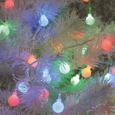 Светодиодная гирлянда Feron CL556, 4.5V 40 LED мульти, 2.56W, 4 м, батар.3*АА, IP20, шнур 0,5 м.