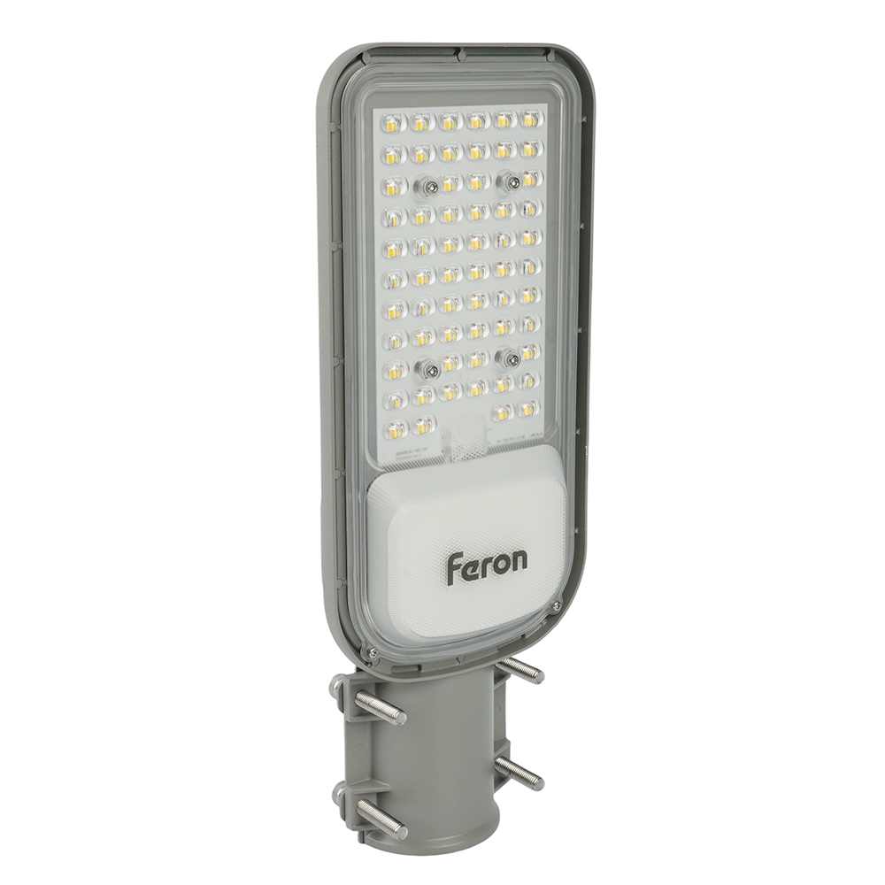 Качественная картинка Уличный светодиодный светильник Feron 80W 5000K AC230V/ 50Hz цвет серый (IP65), SP3040