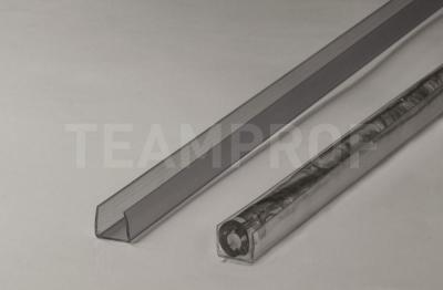 Профиль для дюралайта, Teamprof, 12х13 мм, 2 м, прозрачный