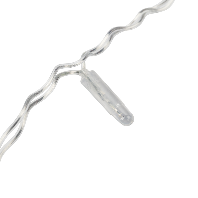 Качественная картинка Светодиодный занавес NEON-NIGHT 2х1,5м КРАСНЫЙ, прозрачный ПВХ, IP65, постоянное свечение, 230В