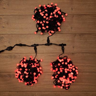 Гирлянда NEON-NIGHT ClipLight - ШАРИКИ 24V, 3 нити по 20 м, Красный