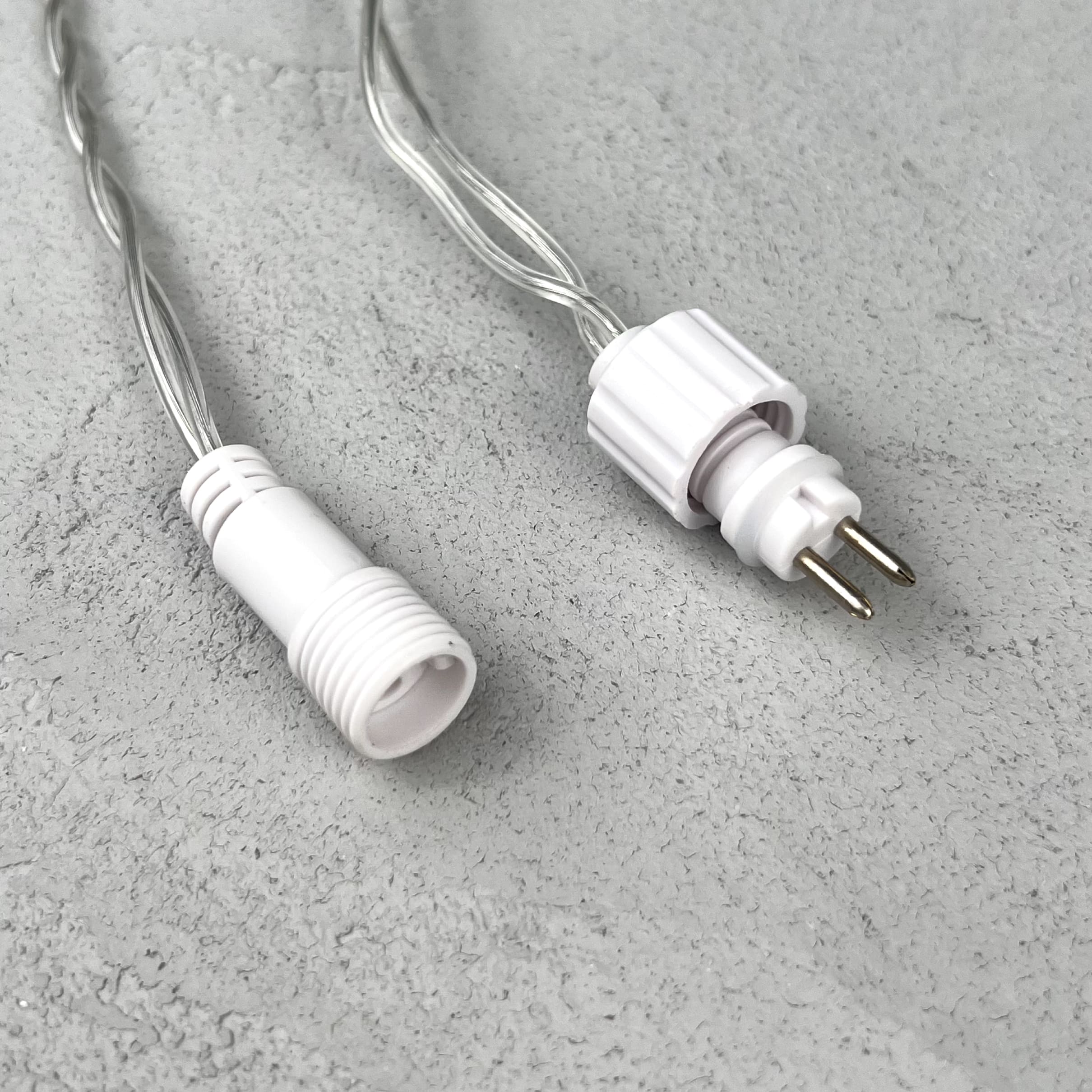 Качественная картинка Светодиодная нить Laitcom, с колпачком 10м, 24V, 100 LED, IP65, прозр.провод, розовый