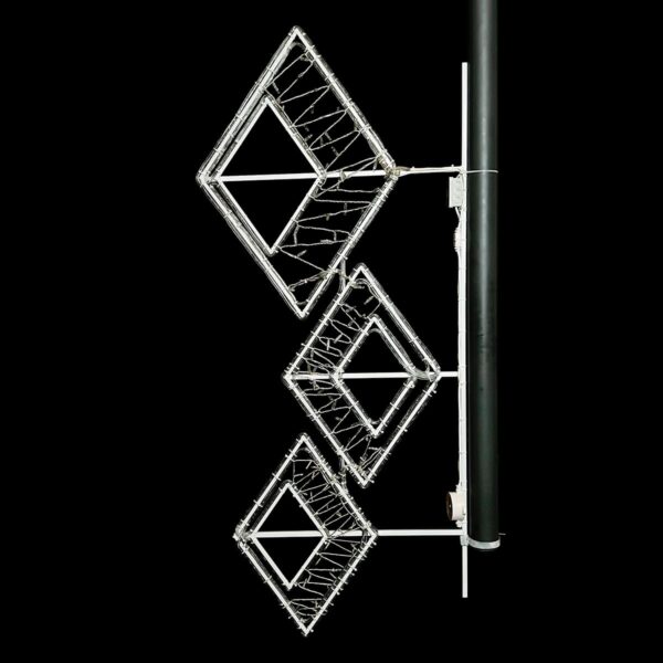 Качественная картинка Светодиодная Консоль «Ромбы» Laitcom 80 x 180 см, Разноцветная, 220В
