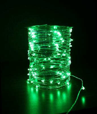 Изображение Светодиодная нить Laitcom "Роса", 10м., 12V, 100 LED, IP20, прозр. провод, зеленый