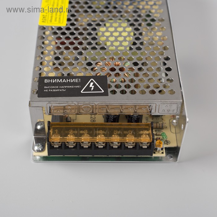 Качественная картинка Блок питания Luazon Lighting для светодиодной ленты 12 В, 200 Вт, IP20