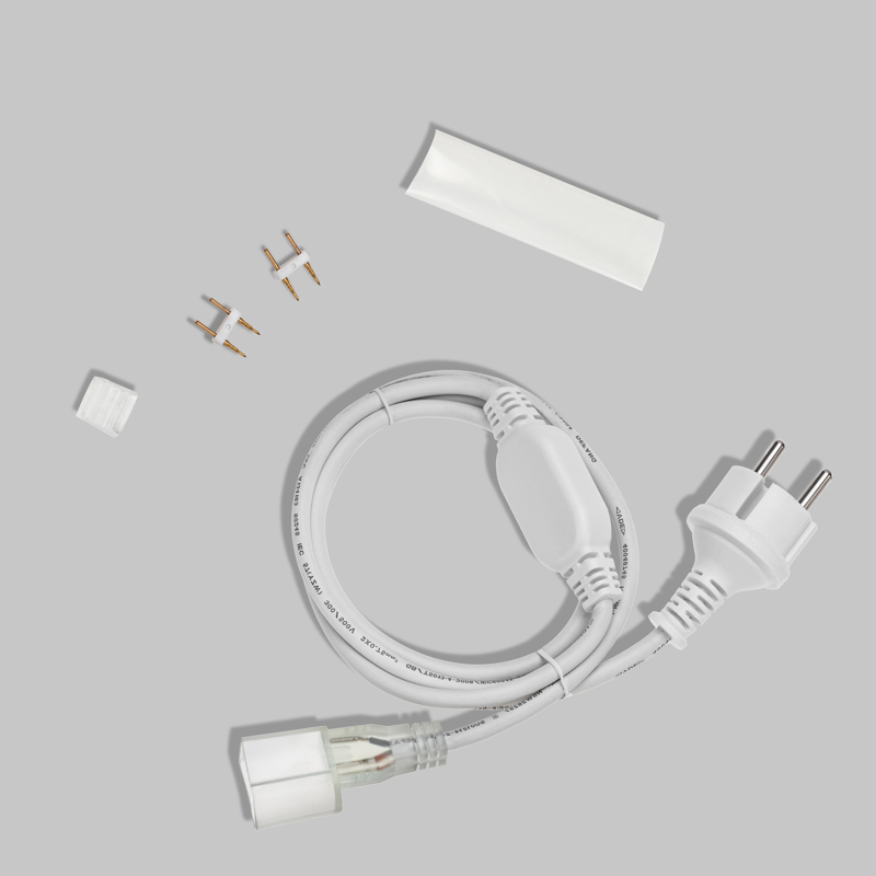 Качественная картинка Гибкий неон NEON-NIGHT 8х16мм односторонний 120 LED/м КРАСНЫЙ 230В бухта 100м