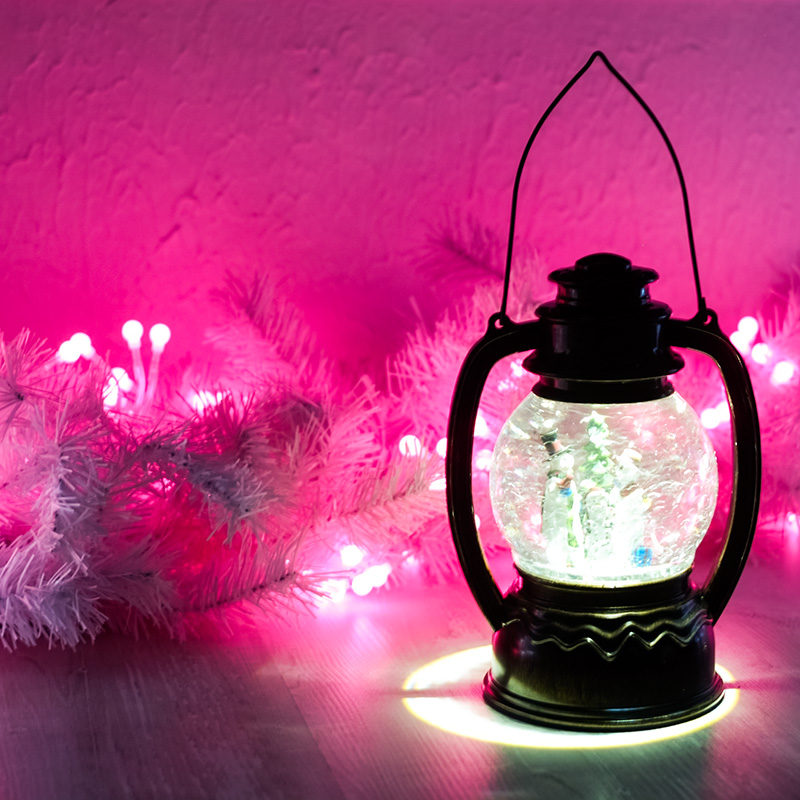 Качественная картинка Гирлянда еловая белоснежная 2,7м, диаметр 36см NEON-NIGHT