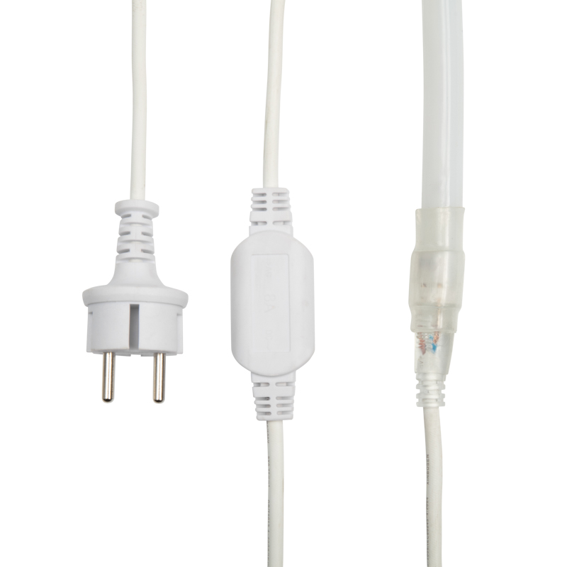 Качественная картинка Гибкий неон NEON-NIGHT диаметр 16мм круглый 144 LED/м БЕЛЫЙ 230В бухта 50м