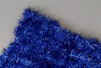 Gloss Net, Teamprof, сетчатый ковер из мишуры на проволочном каркасе, синяя