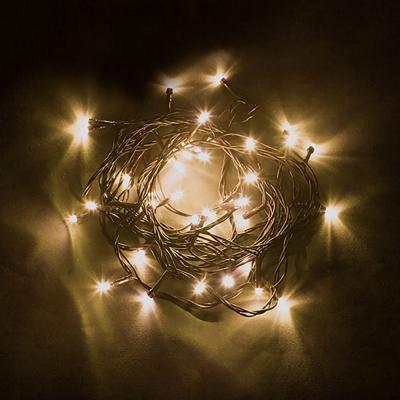 Светодиодная гирлянда Feron CL04, 230V,  60 LED 6 м, 2700K, IP 20,  шнур 1,5м.