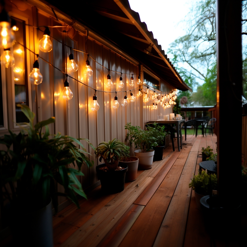 Качественная картинка Белт-Лайт NEON-NIGHT 2 жилы, 100м, шаг 40см, 225 подвесных патронов Е27, IP65, черный круглый провод