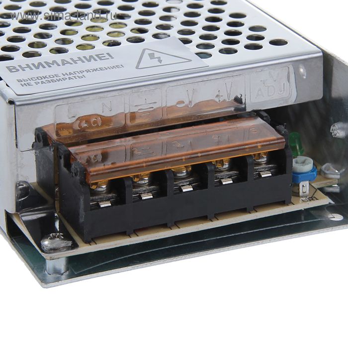 Качественная картинка Блок питания Luazon Lighting для светодиодной ленты 12 В, 38 Вт, IP20