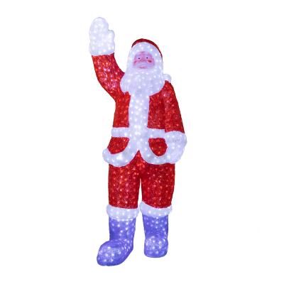 Акриловая светодиодная фигура Санта Клаус 210х75х60 см, IP65 NEON-NIGHT