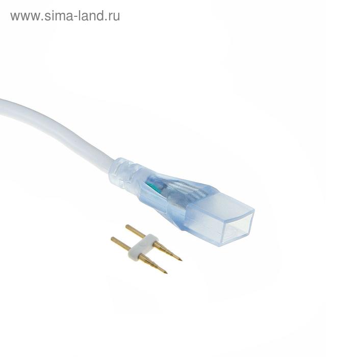 Качественная картинка Гибкий неон Luazon Lighting 15 × 25 мм, IP67, 25 м, SMD2835, 120 LED/м, 220 В, свечение белое