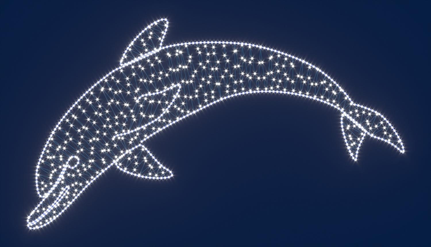 Качественная картинка Светодиодная консоль Дельфин №1 RichLed