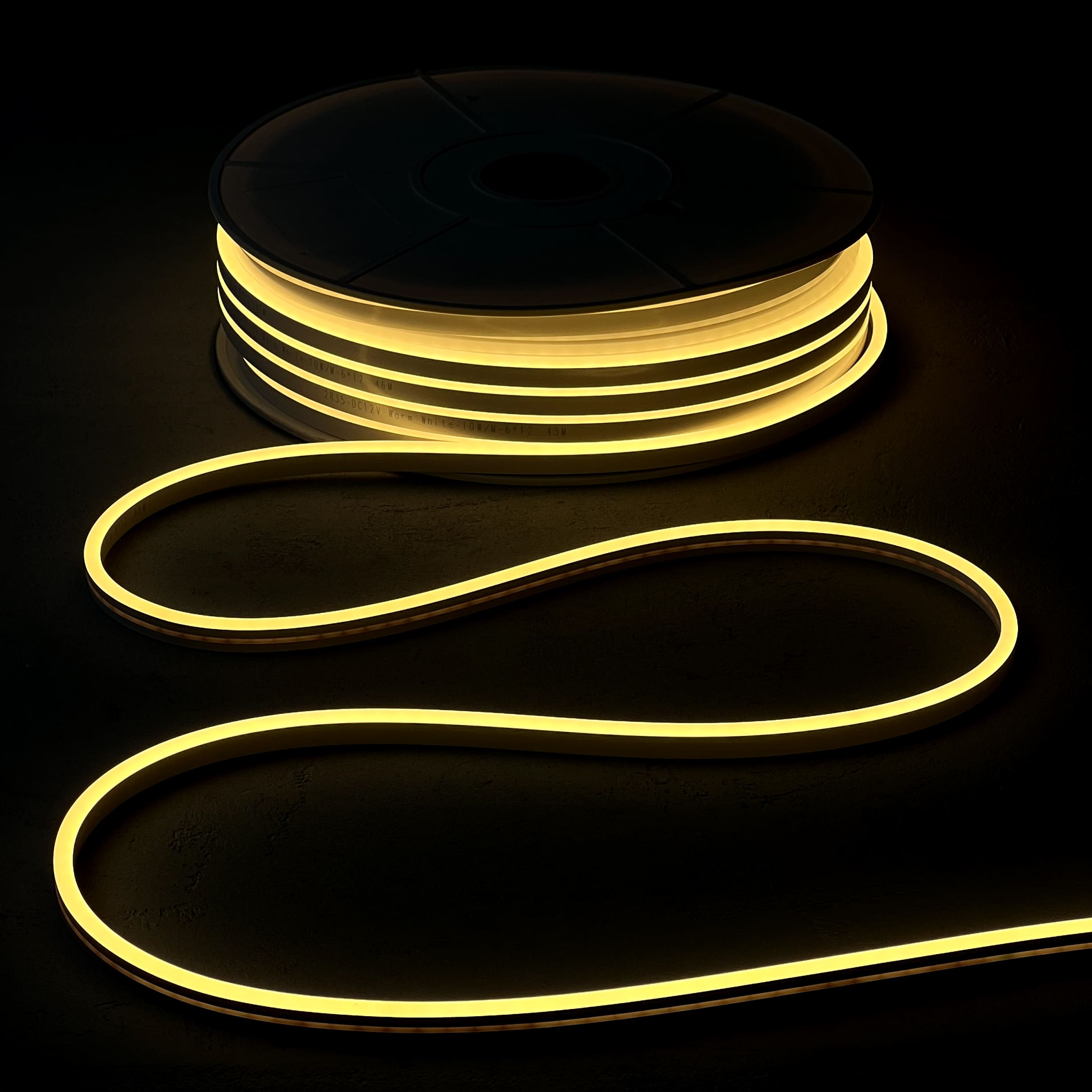 Качественная картинка Гибкий неон Laitcom односторонний 8х16мм, 12В, IP65