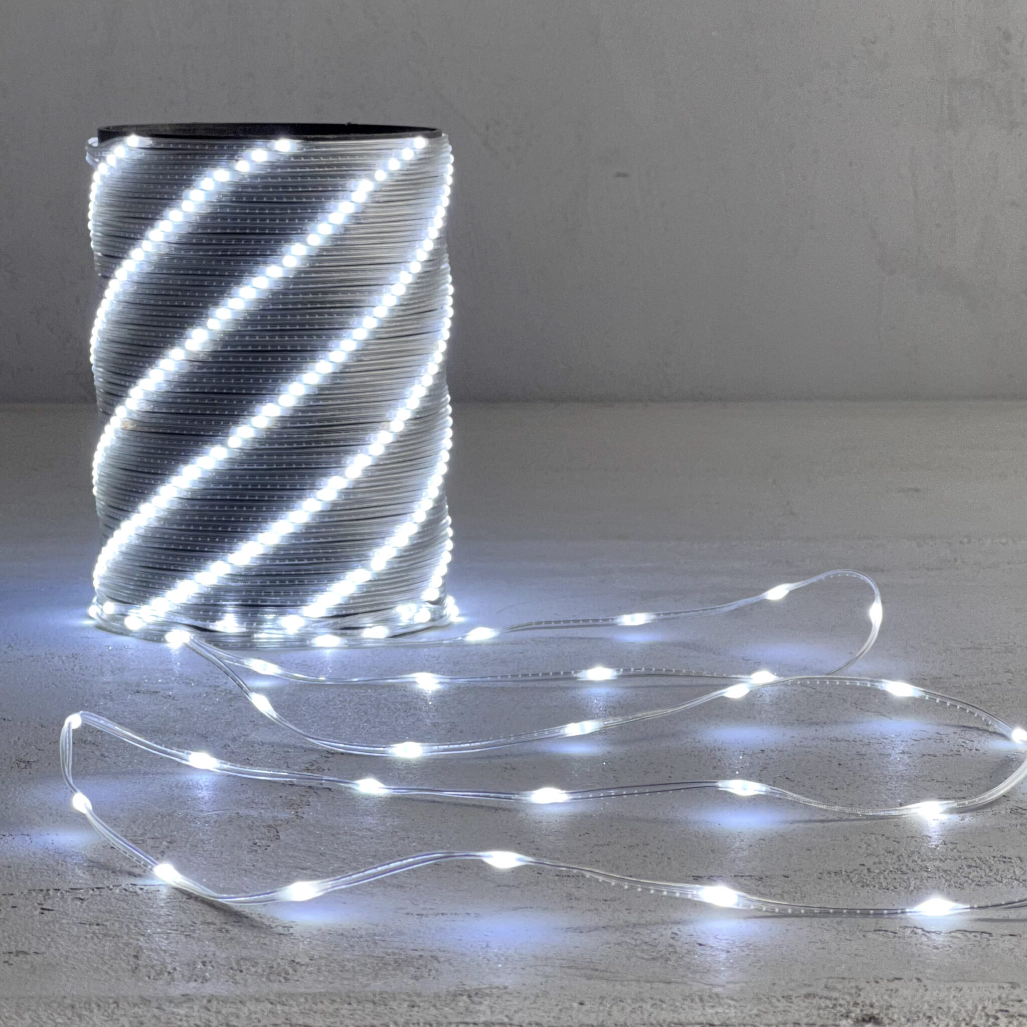 Светодиодная нить Laitcom "Роса Про", 1м., 24V, 10 LED, IP65, прозр.провод