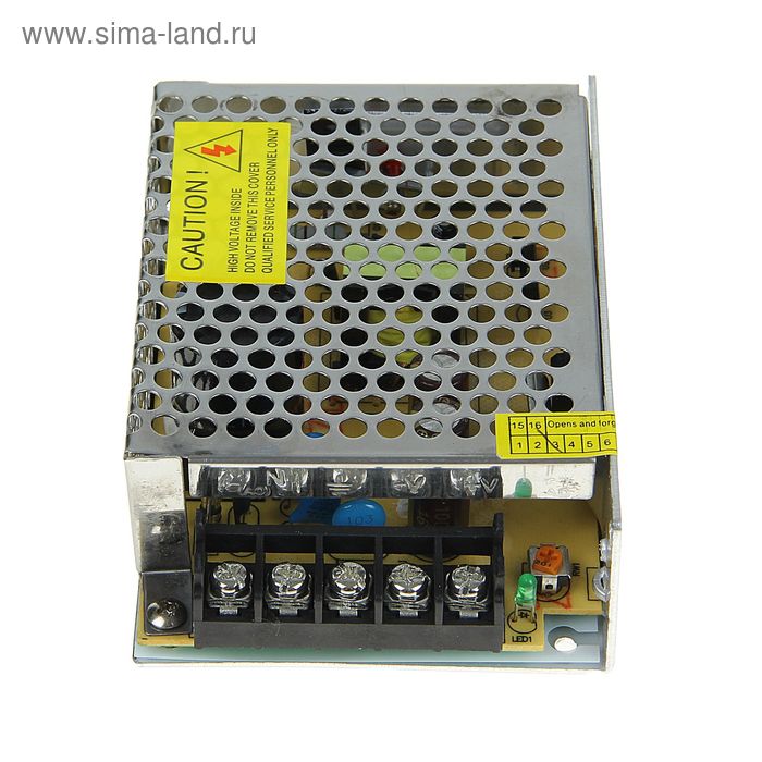 Качественная картинка Блок питания Ecola для светодиодной ленты 12 В, 50 Вт, IP20