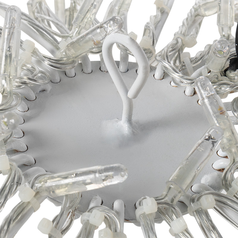 Качественная картинка Шар светодиодный 230V, диаметр 90 см, 372 светодиода, цвет белый