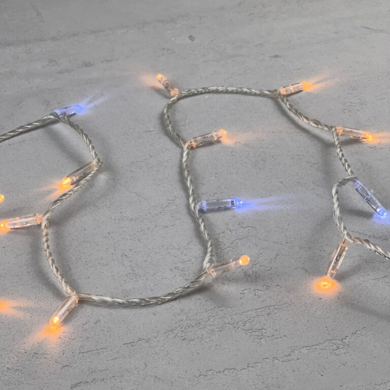 Качественная картинка Светодиодная нить с колп. Laitcom 10 м, 220В, IP65, 100led, проз пров, мерц БЕЛ.ДИОД, экстра т.белый
