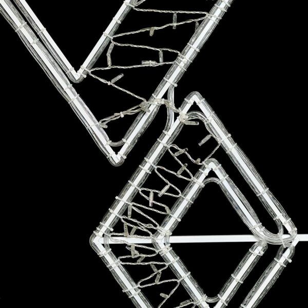 Качественная картинка Светодиодная Консоль «Ромбы» Laitcom 80 x 180 см, Разноцветная, 220В