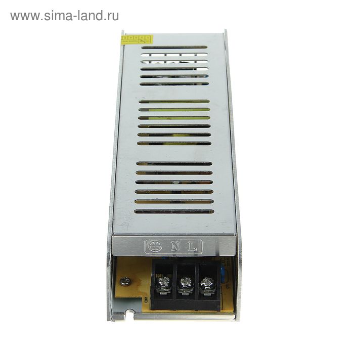 Качественная картинка Плоский блок питания Ecola для светодиодной ленты 12 В, 150 Вт, IP20