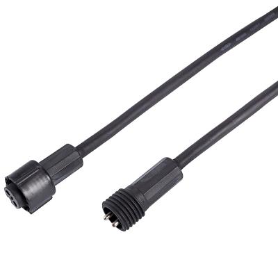 Удлинитель (шнур) для подключения уличных гирлянд 3м черный ПВХ NEON-NIGHT