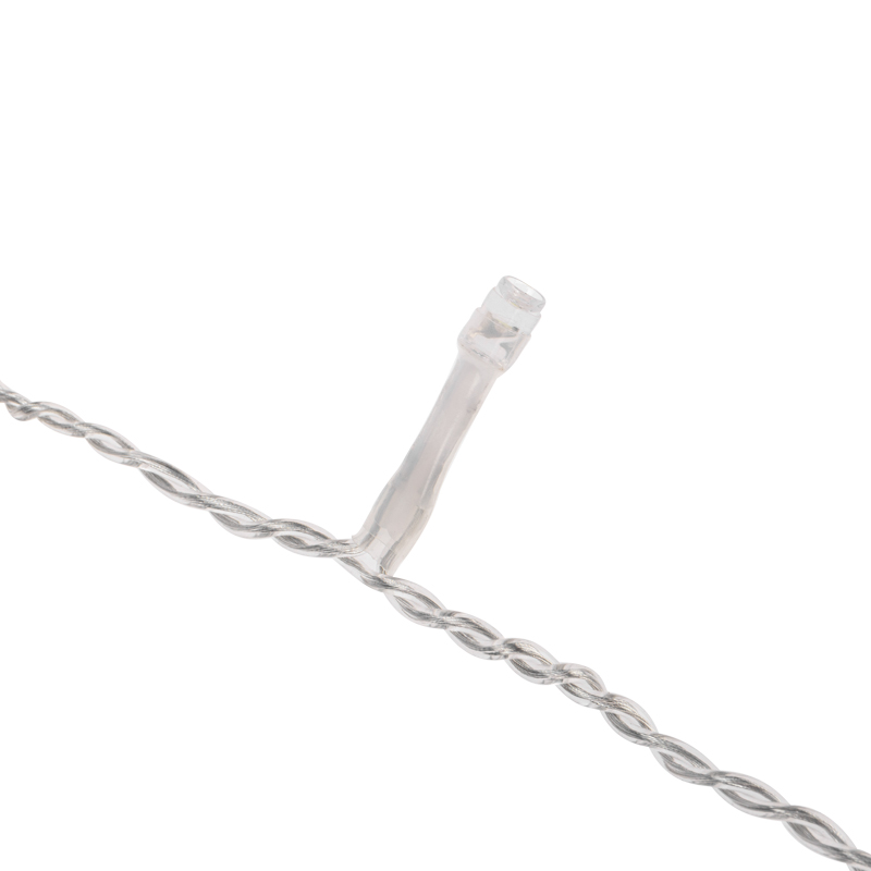 Качественная картинка Светодиодный дождь NEON-NIGHT 2х3м БЕЛЫЙ, мерцание, прозрачный провод, IP44,, 230В