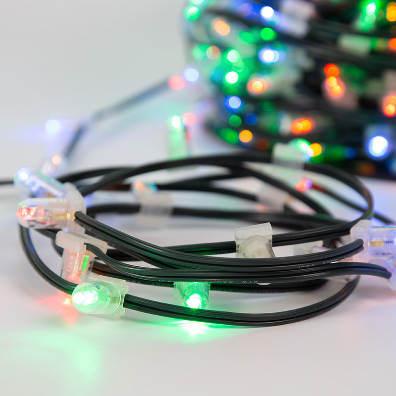 Качественная картинка Гирлянда NEON-NIGHT ClipLight 12V 150 мм, Мульти